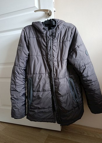 Hummel Gri Fermuarlı Kadın Günlük Mont