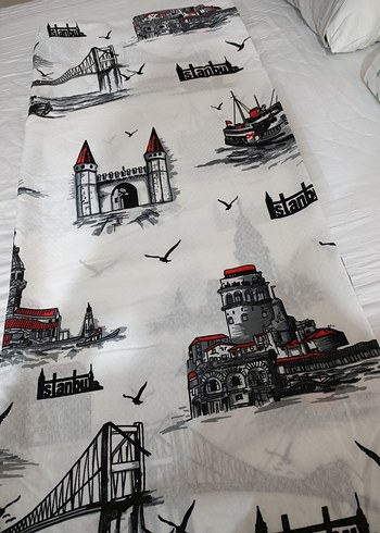 İstanbul Temalı Gri-Kırmızı Puzzle - Görsel 4