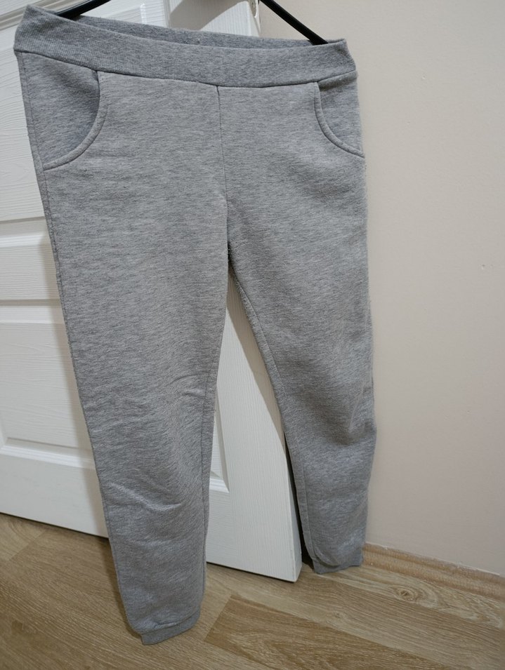 Gri Rahat Kesim Eşofman Altı iade yok - Görsel 2