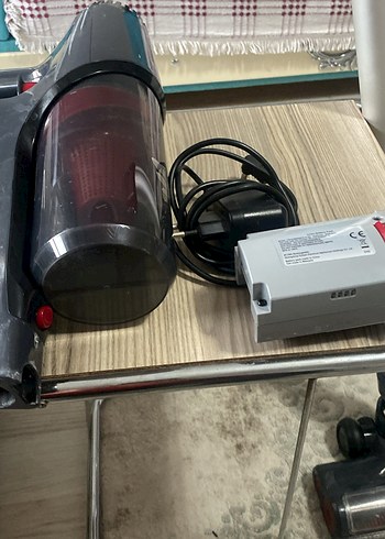 Tefal Kırmızı Gri Dikey Elektrikli Süpürge - Görsel 7