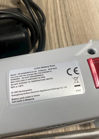 Tefal Kırmızı Gri Dikey Elektrikli Süpürge - Görsel 6