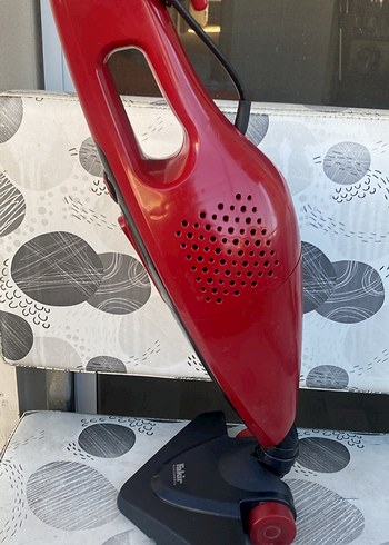 Kırmızı Fakir Darky Dikey Elektrikli Süpürge - Görsel 4
