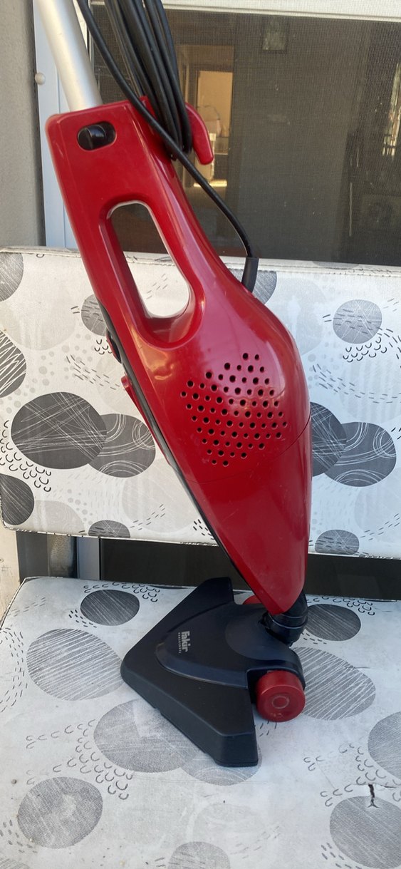 Kırmızı Fakir Darky Dikey Elektrikli Süpürge - Görsel 4