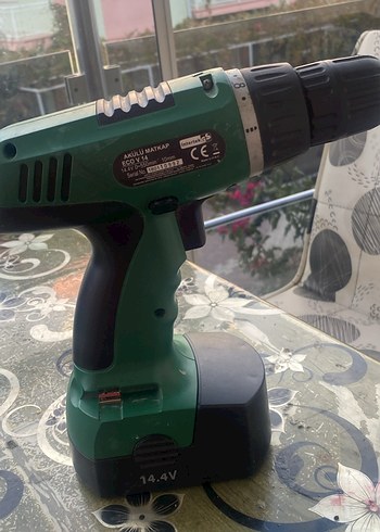 ATTLAS Yeşil Kablosuz Matkap 14.4V - Görsel 3