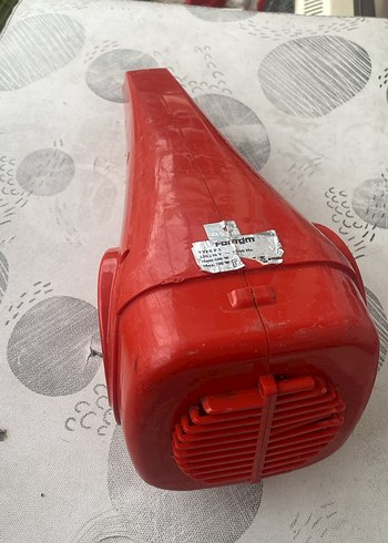 Kırmızı Elektrikli Süpürge Gövdesi Parçaları - Görsel 7