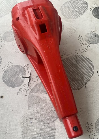 Kırmızı Elektrikli Süpürge Gövdesi Parçaları - Görsel 5