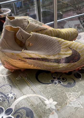 Gri Örme Yılan Desenli Erkek Futbol Ayakkabısı - Görsel 2