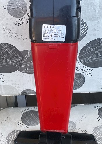 Arnica Merlin Pro Kırmızı Elektrikli Süpürge - Görsel 3
