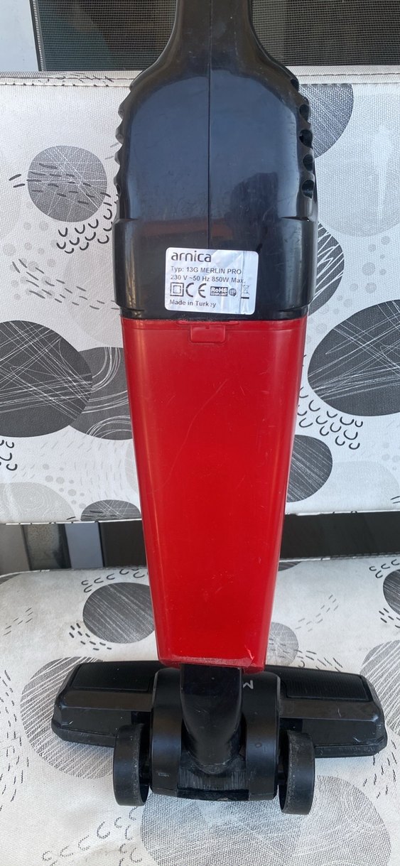 Arnica Merlin Pro Kırmızı Elektrikli Süpürge - Görsel 3
