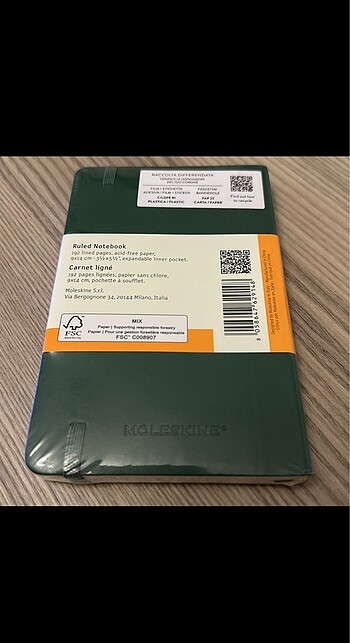 Moleskine Classic Ruled notebook
