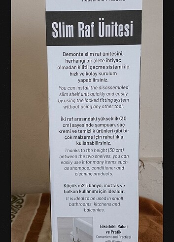 Diğer Slim raf ünitesi
