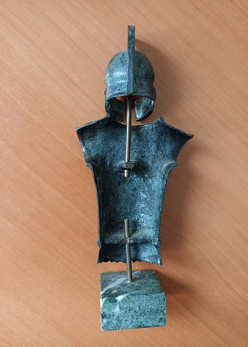 ANTİKA Pirinç Antik Savaşçı Biblo - Görsel 6
