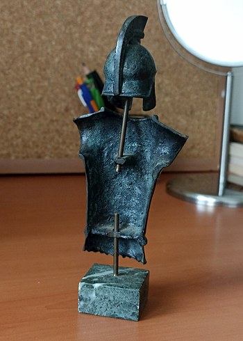 ANTİKA Pirinç Antik Savaşçı Biblo - Görsel 4