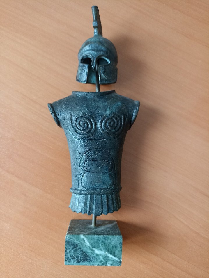 ANTİKA Pirinç Antik Savaşçı Biblo - Görsel 5