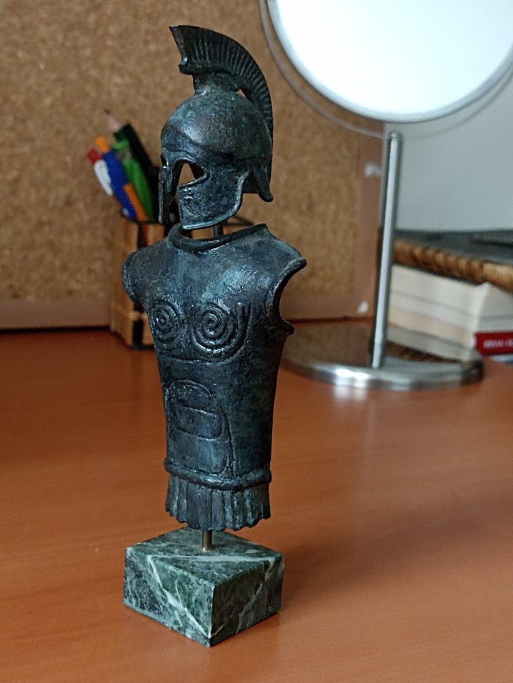 ANTİKA Pirinç Antik Savaşçı Biblo - Görsel 2