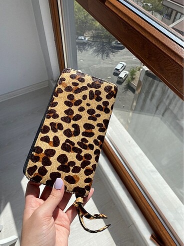 Zara Leopar Cüzdan