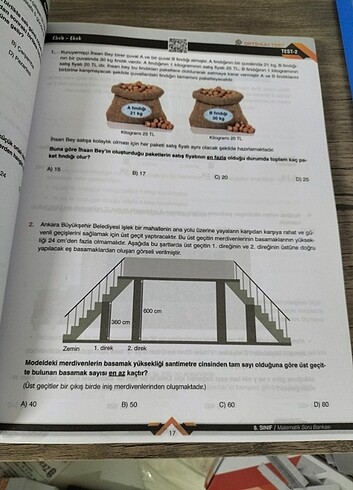 Beden 8.Sınıf Rally Matematik Soru Bankası. Nego Yayınları