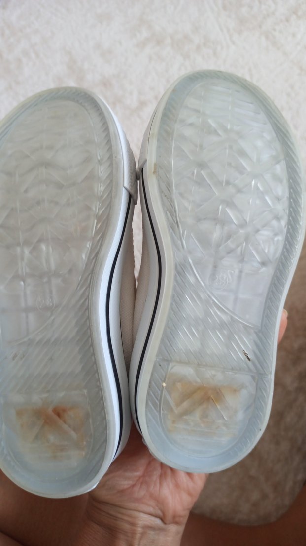 Beyaz keten sneaker ışığı yanmıyor - Görsel 4