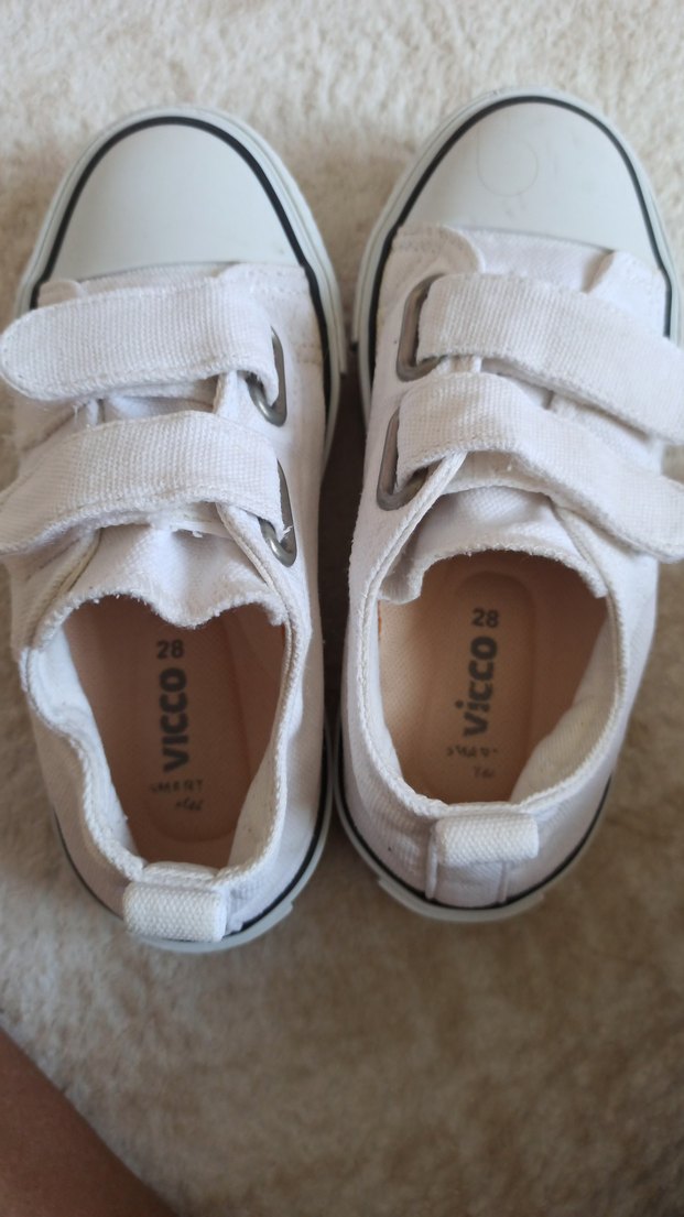 Beyaz keten sneaker ışığı yanmıyor - Görsel 5