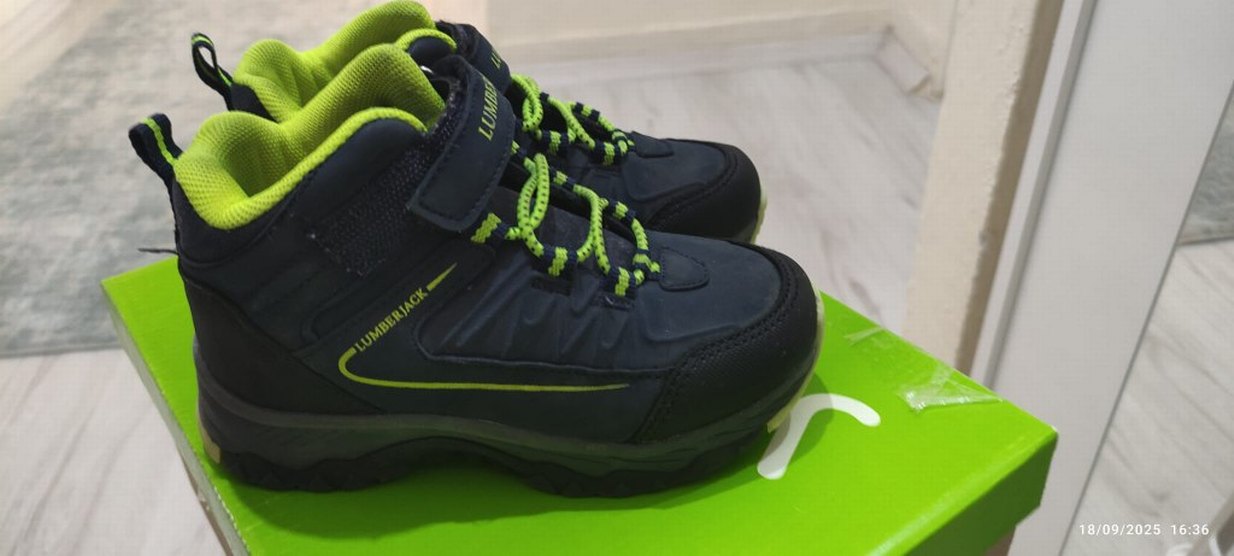 Erkek Çocuk Lumberjack Renkli Street Wear Botlar - Görsel 4