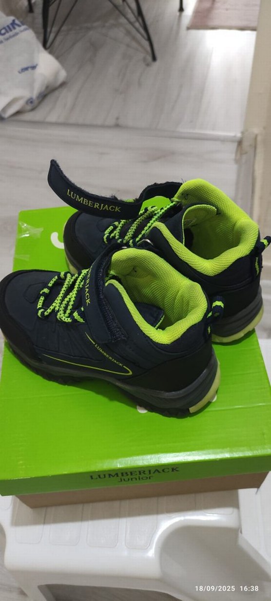 Erkek Çocuk Lumberjack Renkli Street Wear Botlar - Görsel 5