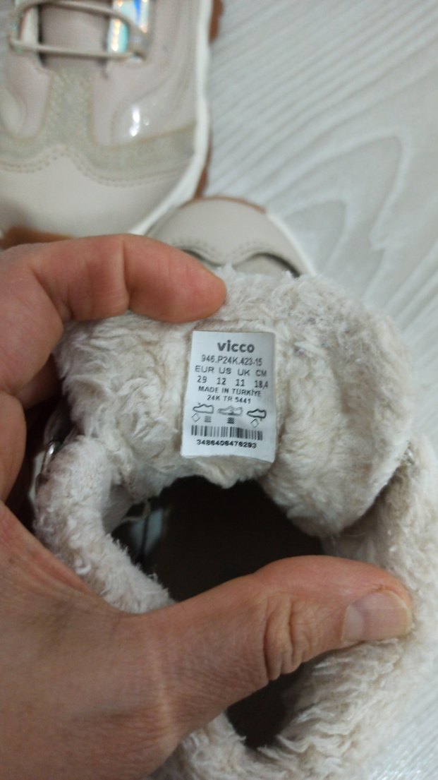 Kız Çocuk Bej  vicco bot - Görsel 3