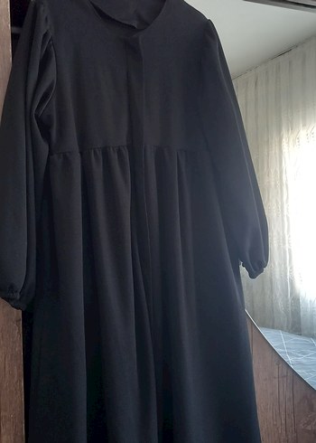 robali boydan fermuarlı kışlık ferace - Görsel 8