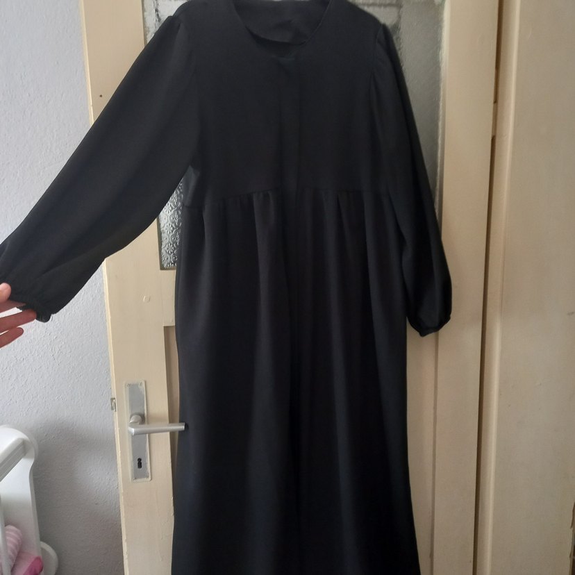 robali boydan fermuarlı kışlık ferace - Görsel 3