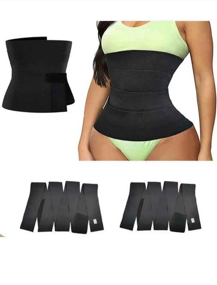 Siyah Kemerli Spor Bel Korsesi - Görsel 2