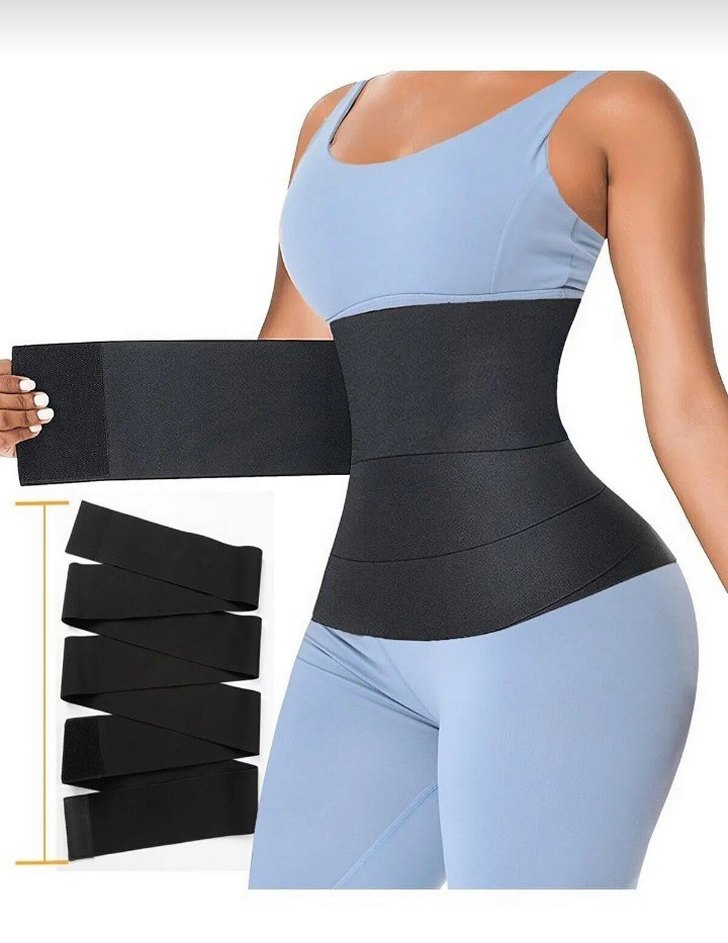 Siyah Kemerli Spor Bel Korsesi - Görsel 3