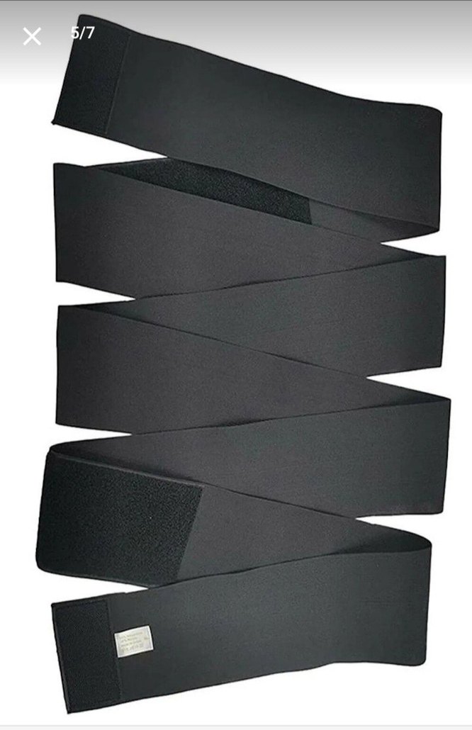 Siyah Kemerli Spor Bel Korsesi - Görsel 4