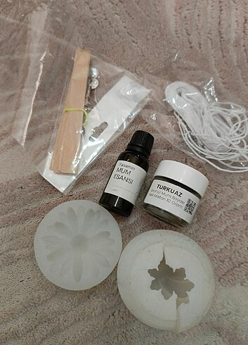  Soya wax ve mum yapım malzemeleri