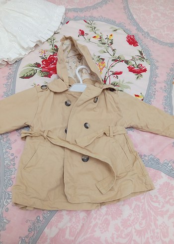 Kız Çocuk Bej Kafşomlu trenc kot - Görsel 2