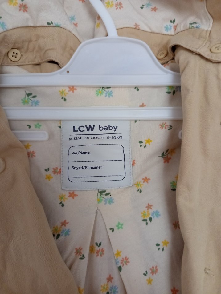 Kız Çocuk Bej Kafşomlu trenc kot - Görsel 4