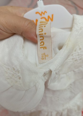 fisto elbise doğum günu elbisesi bebe yaka - Görsel 6