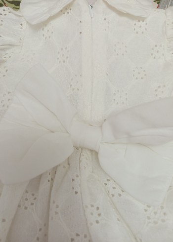 fisto elbise doğum günu elbisesi bebe yaka - Görsel 5