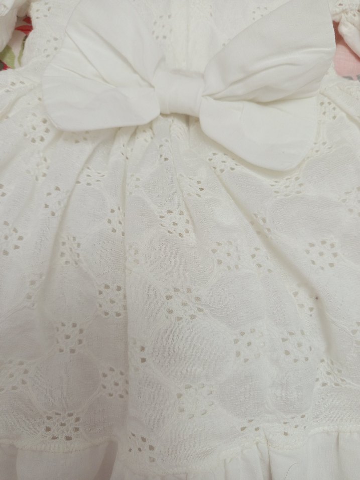 fisto elbise doğum günu elbisesi bebe yaka - Görsel 4