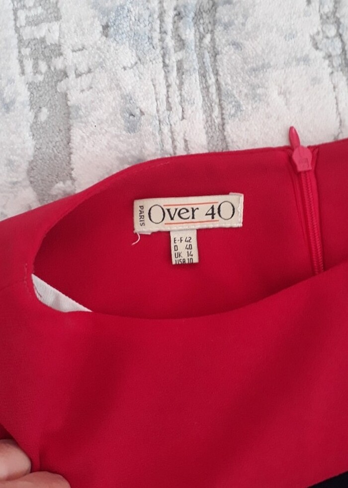 Bordo elbise burada kırmizi çıkmış ama bordo - Görsel 2