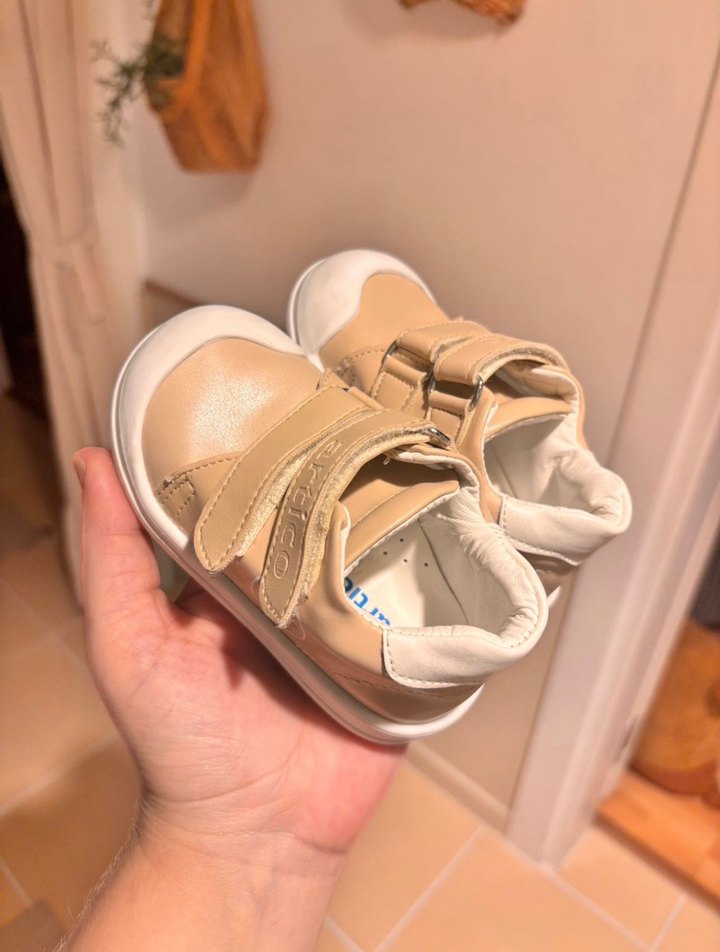 Bej Kız Çocuk ortopedik spor Ayakkabı - Görsel 2