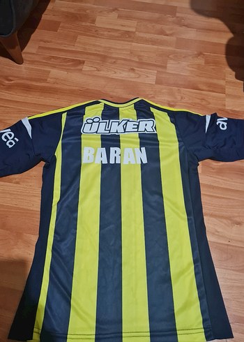 Erkek Sarı-Lacivert Baskılı Spor Forma - Görsel 2