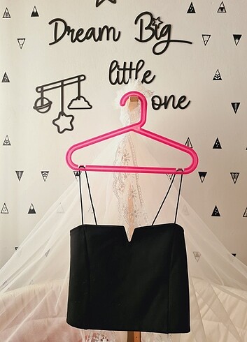 Siyah crop top