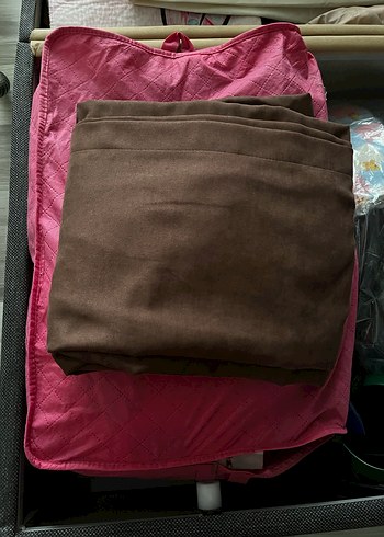 Fon perde acı kahve 4 adet - Görsel 9