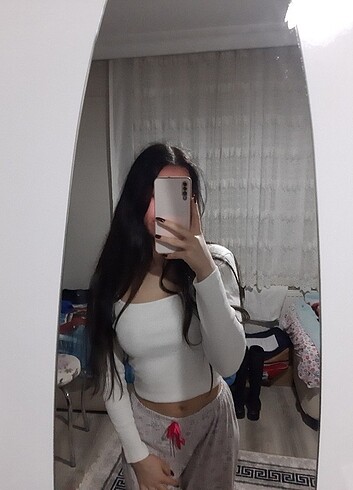 Bershka Crop mini üst