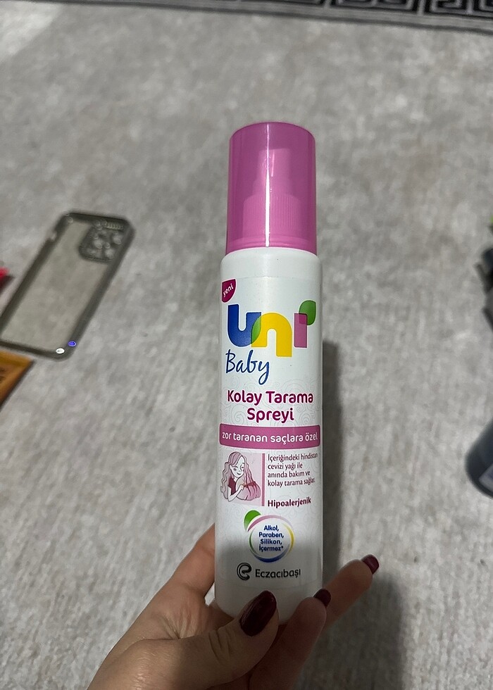 Kolay saç tarama spreyi - Görsel 2