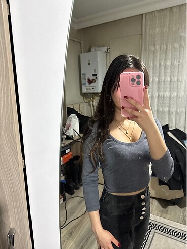 Bershka Crop mini üst