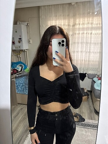 Bershka Crop mini üst