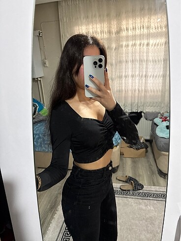 s Beden Crop mini üst