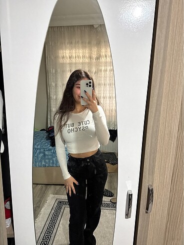 Crop mini üst bluz
