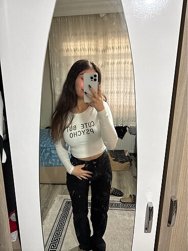s Beden Crop mini üst bluz