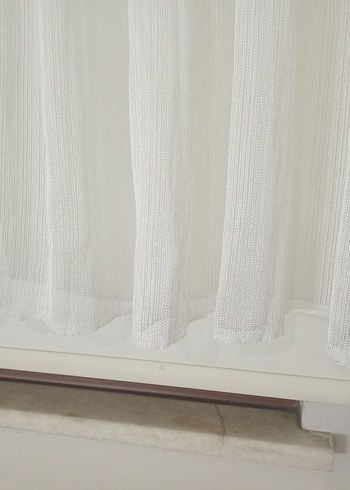 Beyaz Tül Perde - Görsel 2